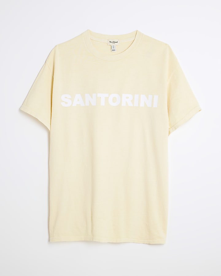 Yellow Santorini Short Sleeve T-Shirt