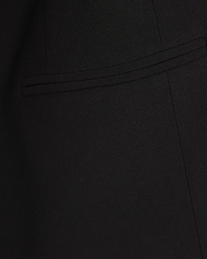 Black Edge To Edge Blazer