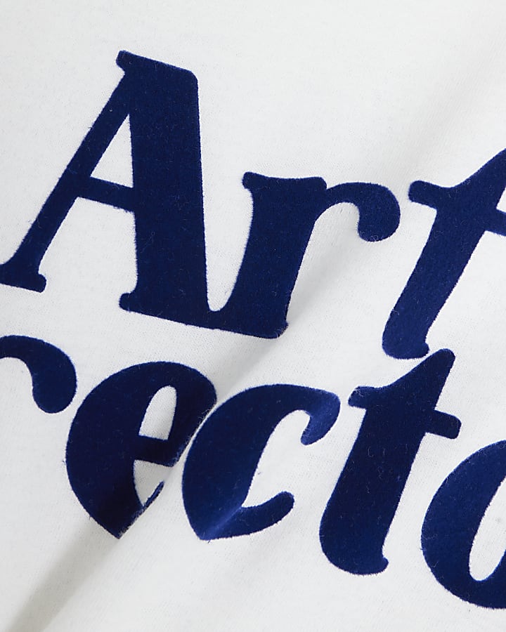 White Short Sleeve Art Director T-shirt