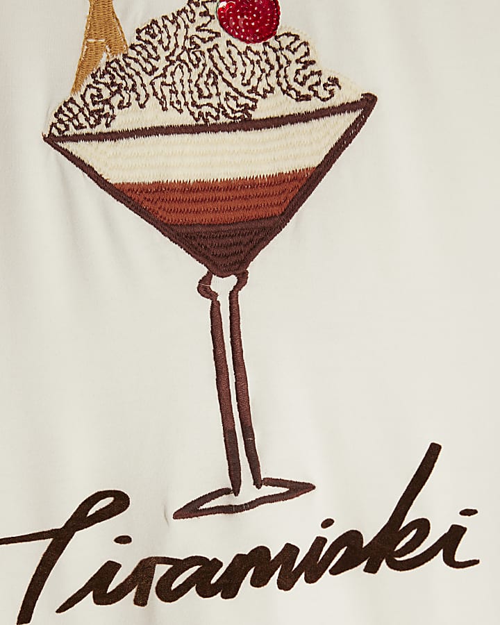 Nephthys Cream Tiramiski Pyjama Set