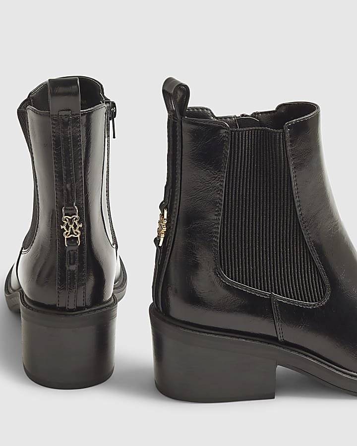 Black Chelsea Ankle Boots