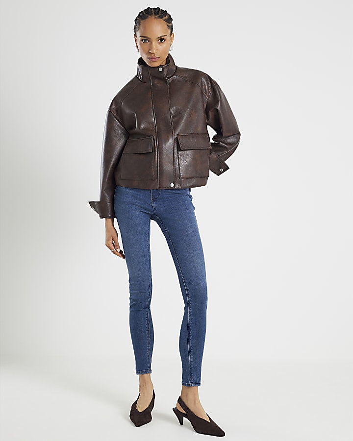 Blue Molly Mid Rise Sculpt Jeans