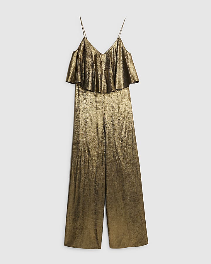 Gold Layered Jumpsuit