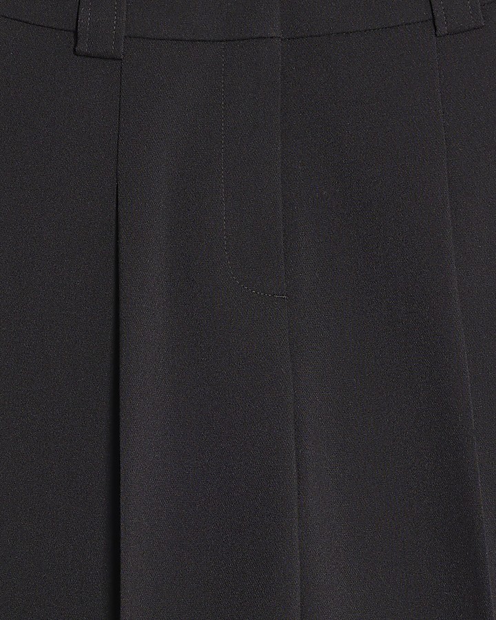 Black Straight Leg Trousers