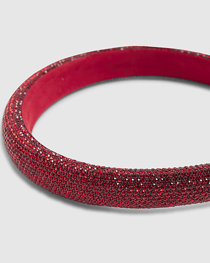 Red Diamante Headband