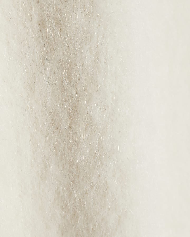 Cream Knitted Tank Top