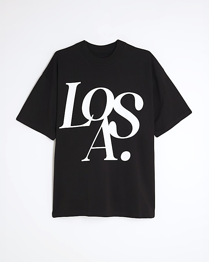 Black Premium Los A Gloss T-Shirt
