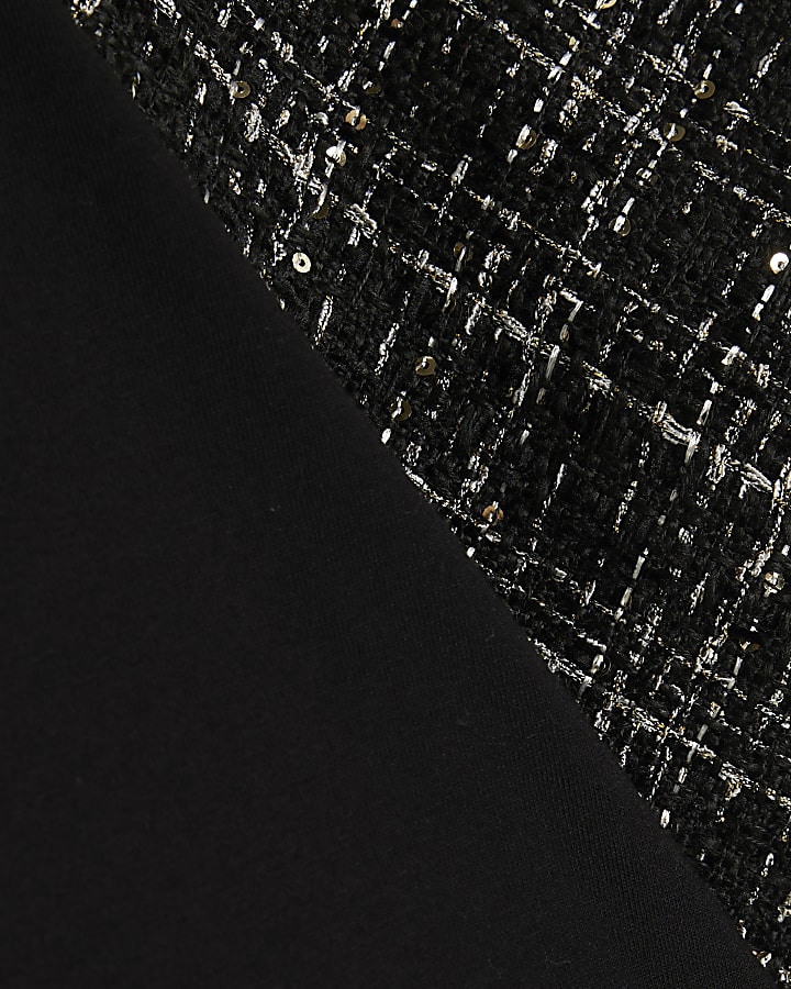 Black Boucle Boutique T-Shirt