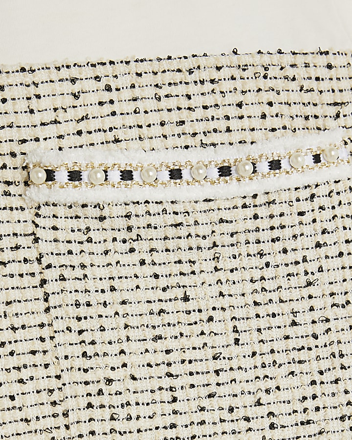 White Boucle Boutique T-Shirt