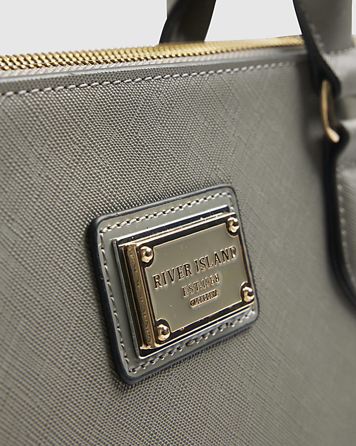 Grey Large Tote Bag