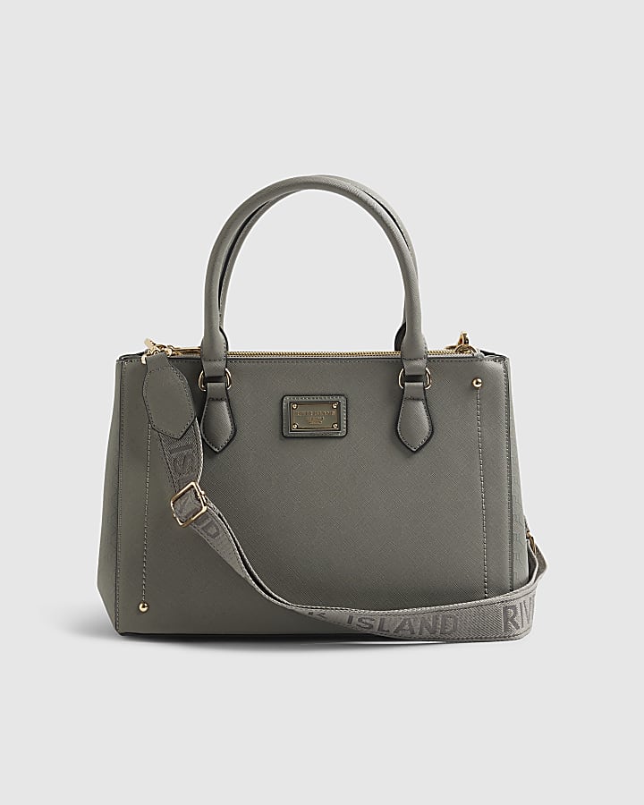 Grey Large Tote Bag
