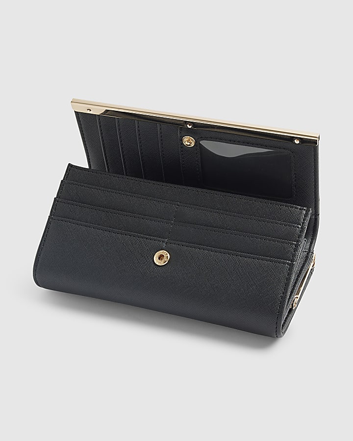 Black Dogtooth Heatseal Purse