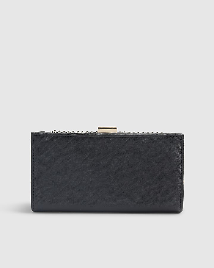 Black Dogtooth Heatseal Purse