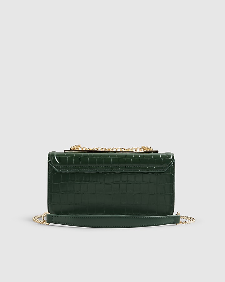Green Snaffle Tassel Shoulder Bag