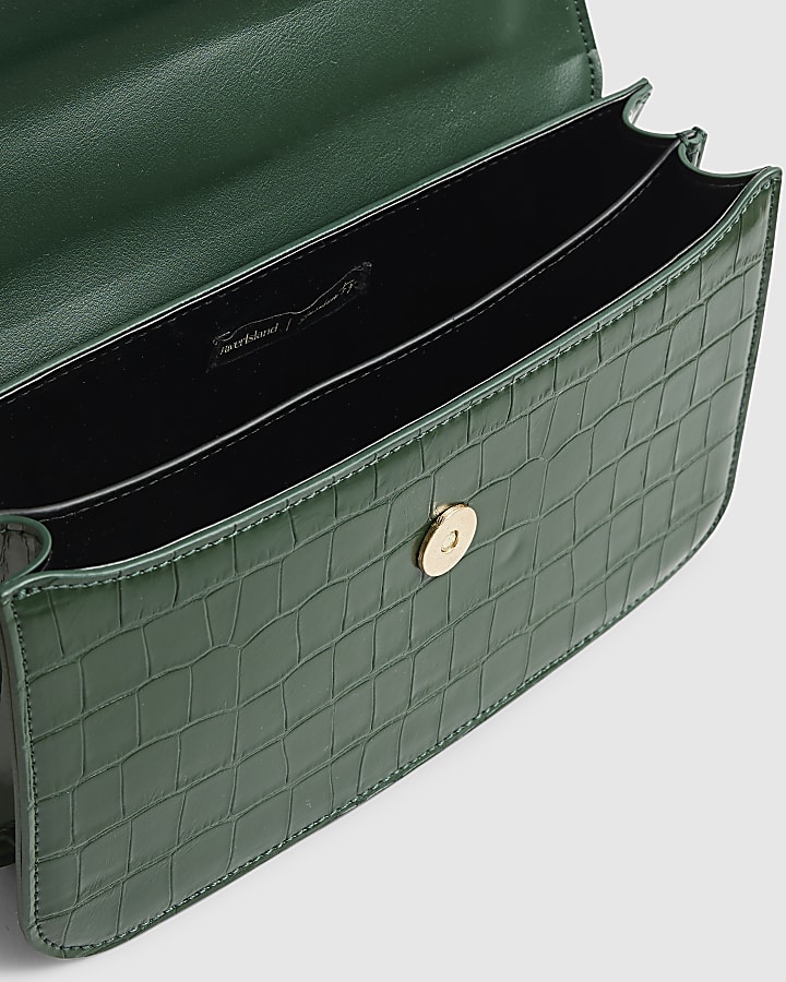 Green Snaffle Tassel Shoulder Bag