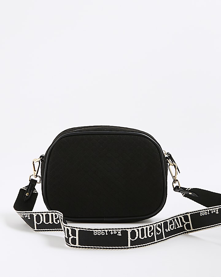 Black Monogram Cross body bag