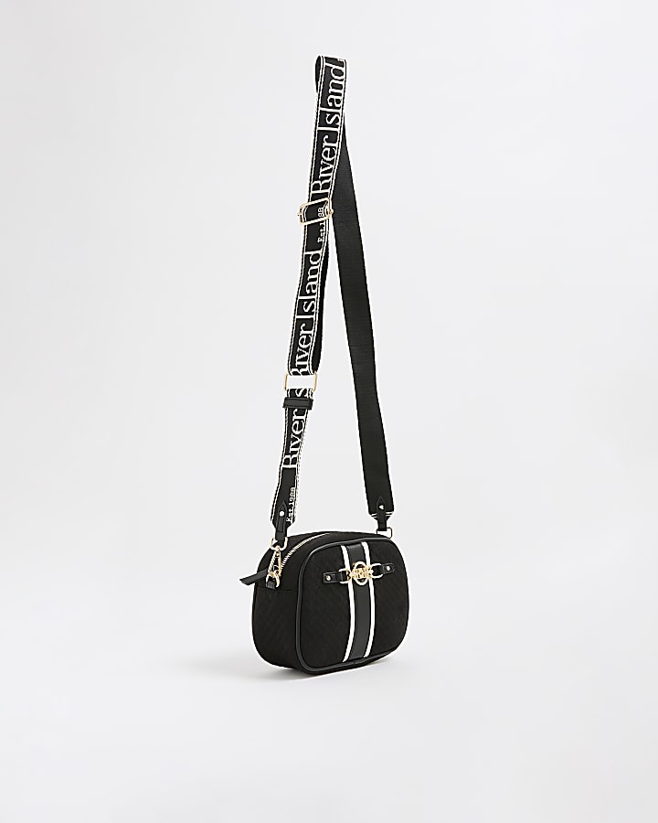 Black Monogram Cross body bag