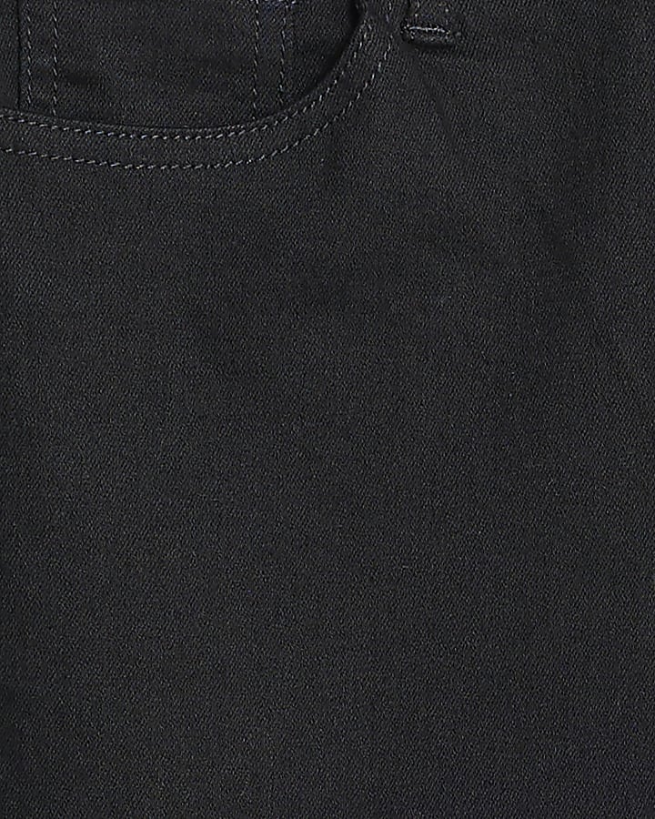 Black Bootcut Embellished Jeans