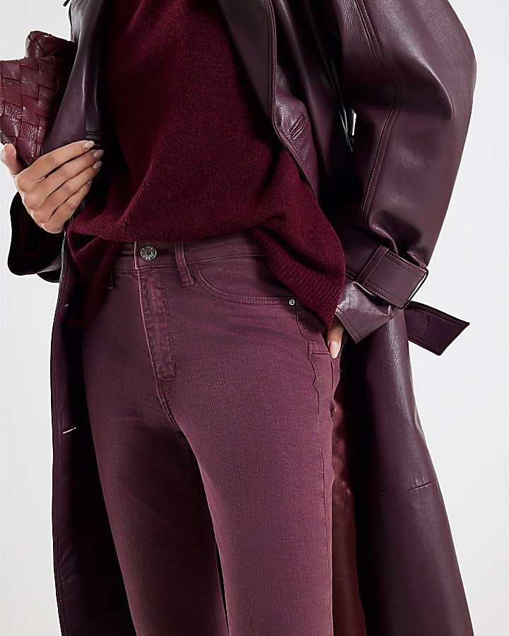 Purple Skinny Jeans