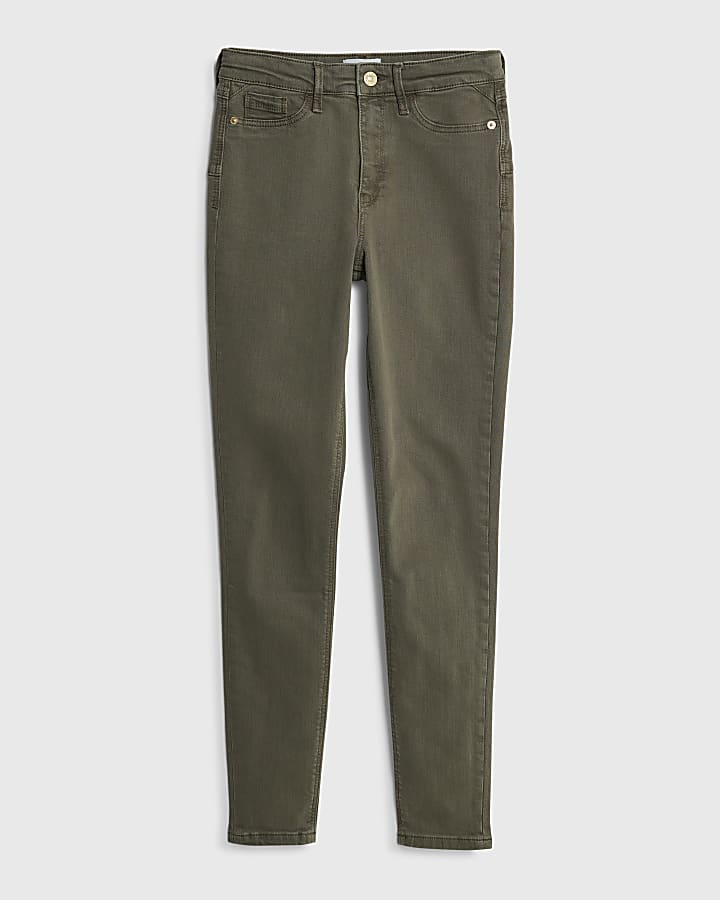 Khaki Molly Skinny Jeans