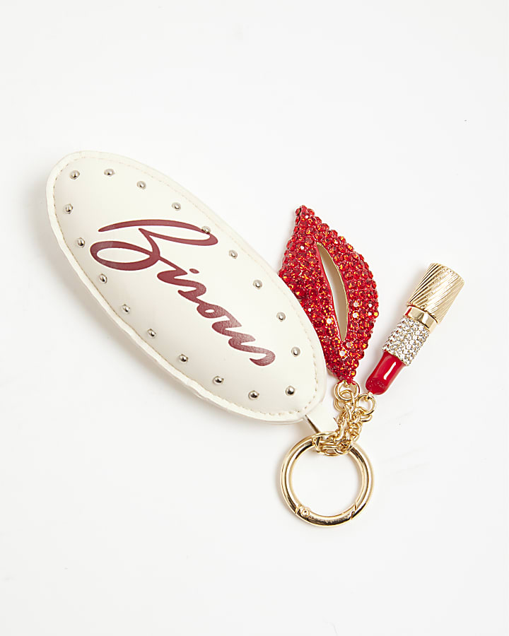 Nephthys Cream Bisous Bag Charm