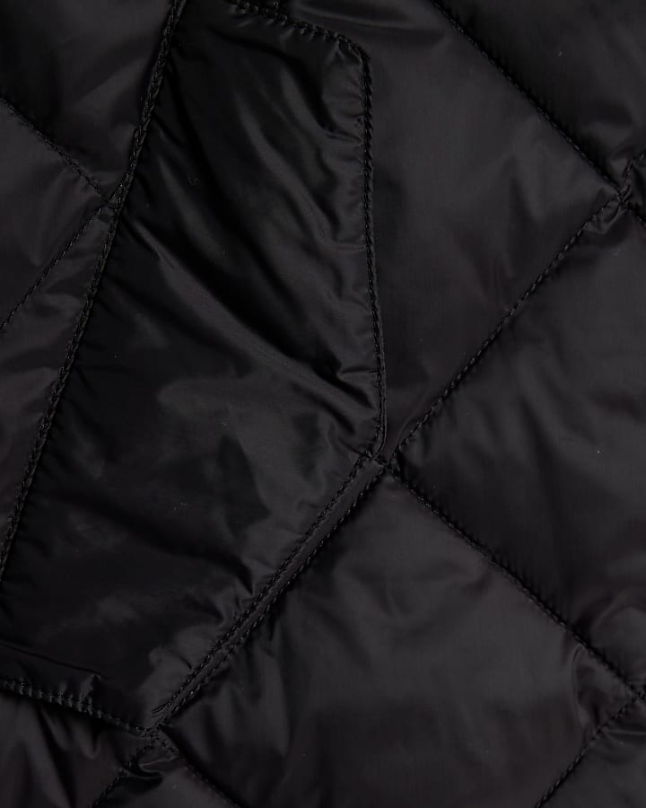 Black Puffer Cape
