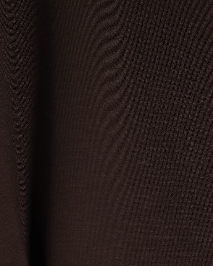 Brown Premium Batwing sleeve Sweatshirt