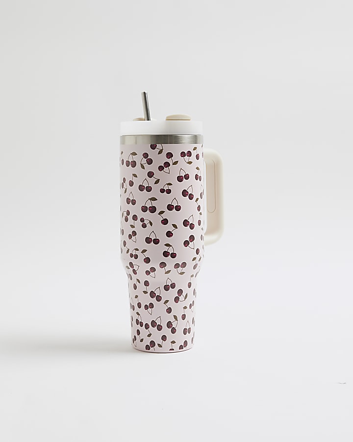 Cherry Cup With Straw