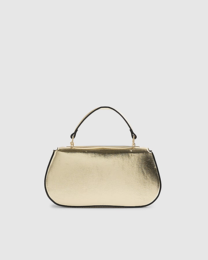 Gold Metallic Tote Bag