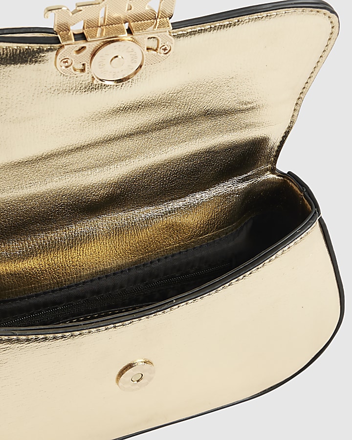 Gold Metallic Tote Bag