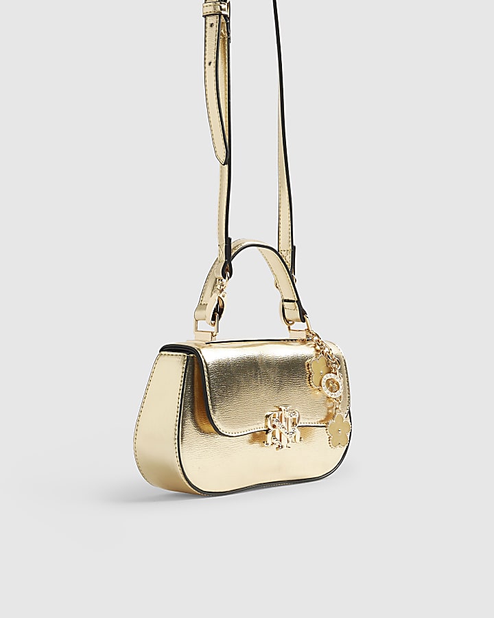 Gold Metallic Tote Bag
