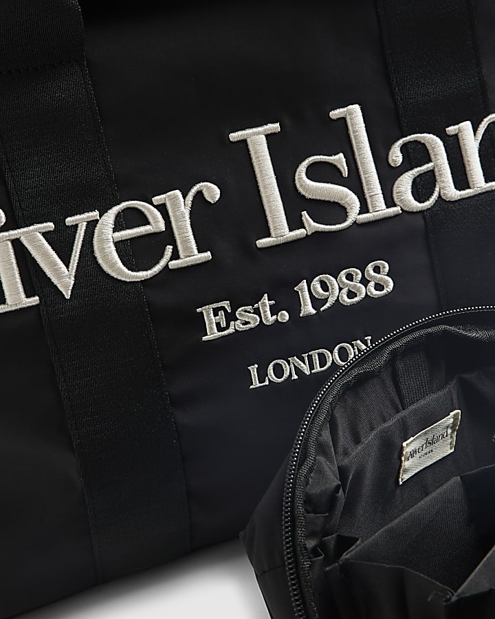 Black Roll Top Holdall Bag Bundle