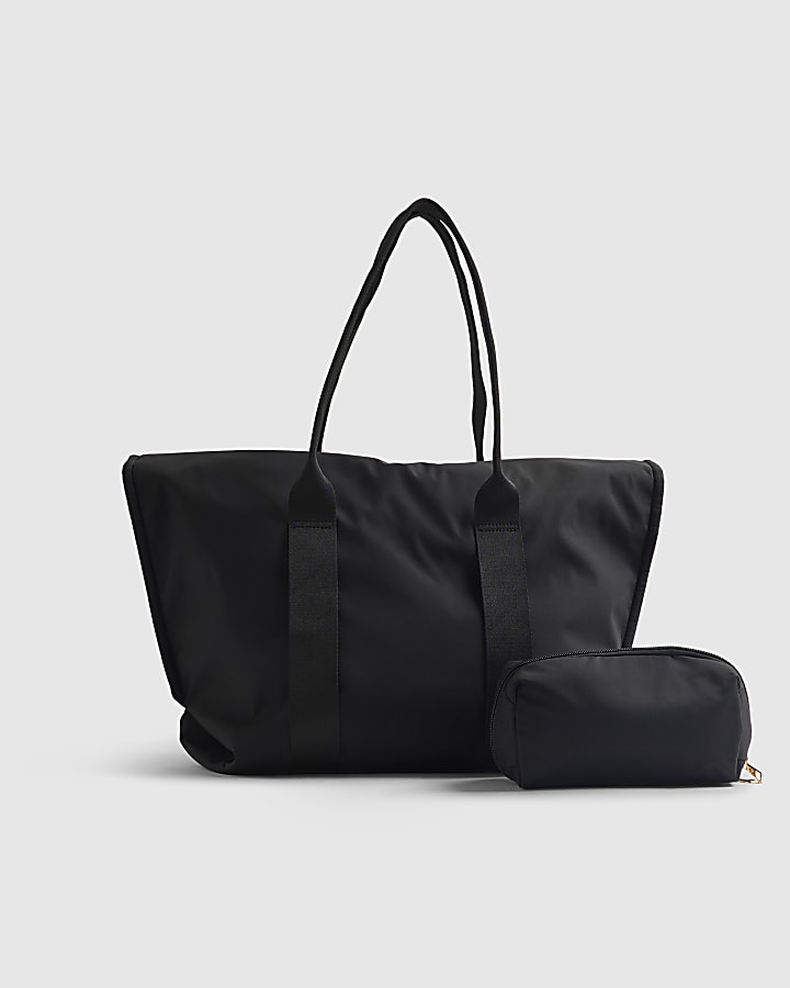 Black Roll Top Holdall Bag Bundle