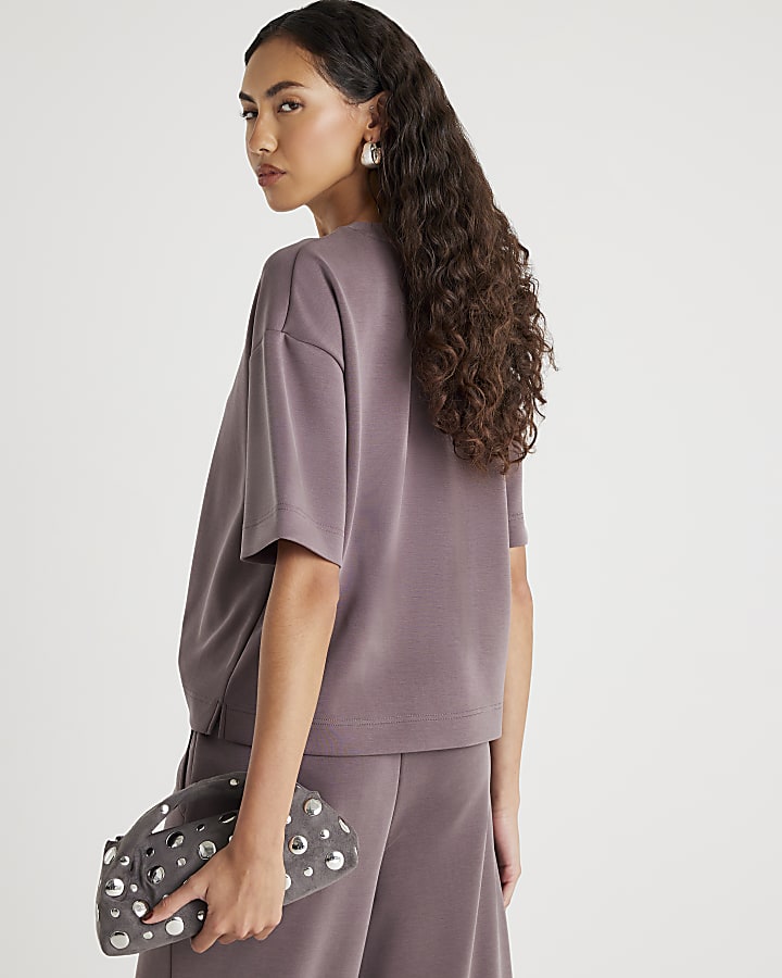 Brown Premium Boxy T-shirt