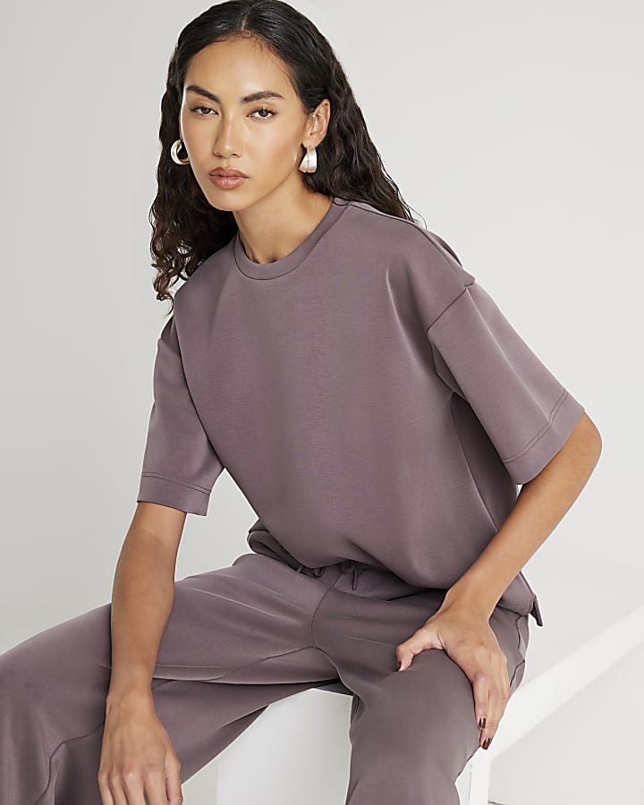 Brown Premium Boxy T-shirt