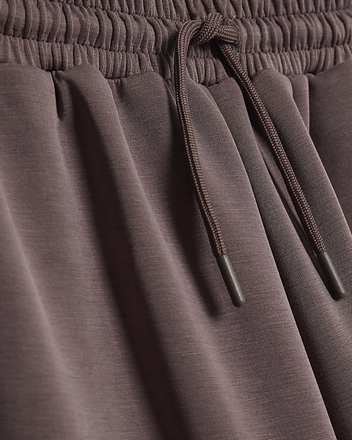Brown Premium Wide leg joggers