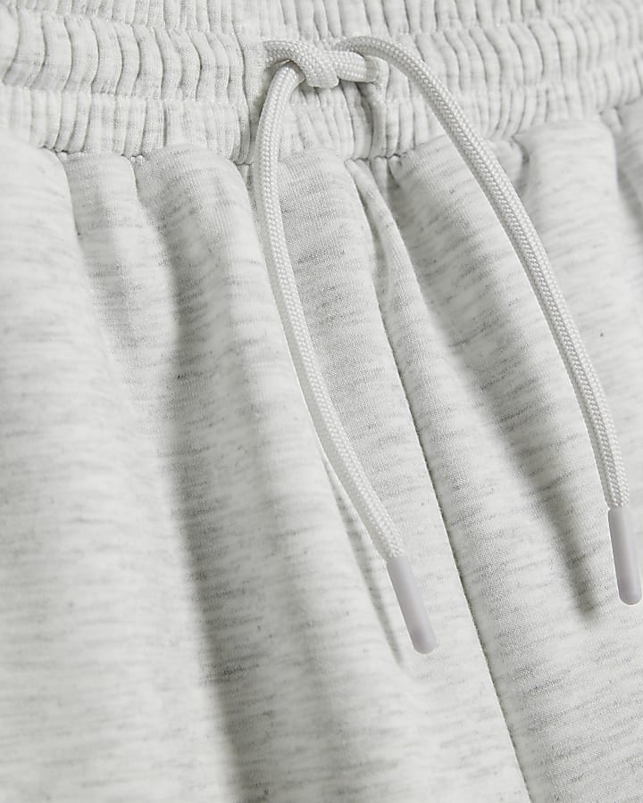Grey Premium Wide Leg Joggers