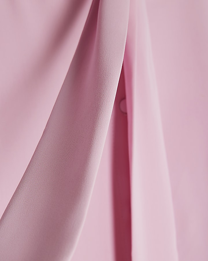 Pink Pussybow Blouse