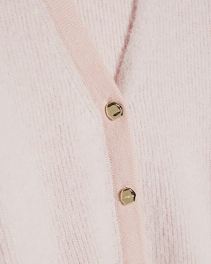 Pink Tipped Cardigan