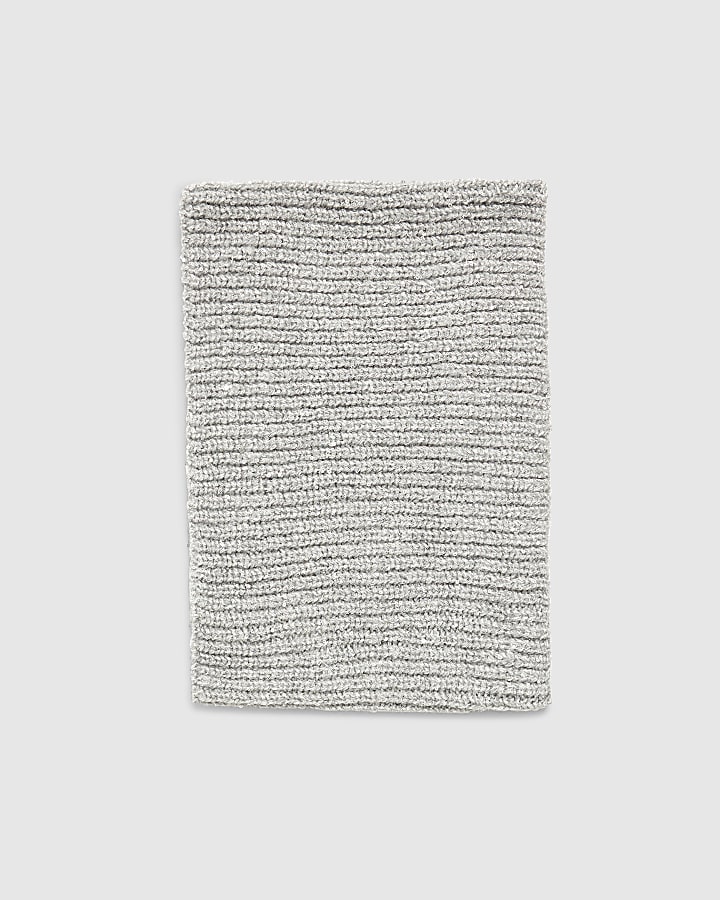 Grey Sequin Snood