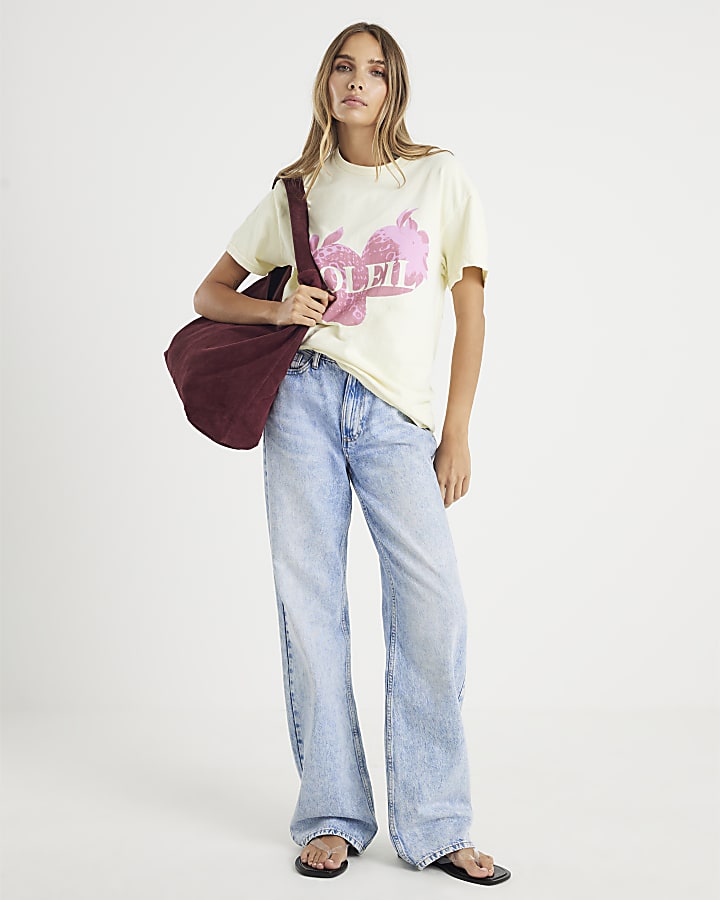 Yellow Soleil Strawberry T-Shirt