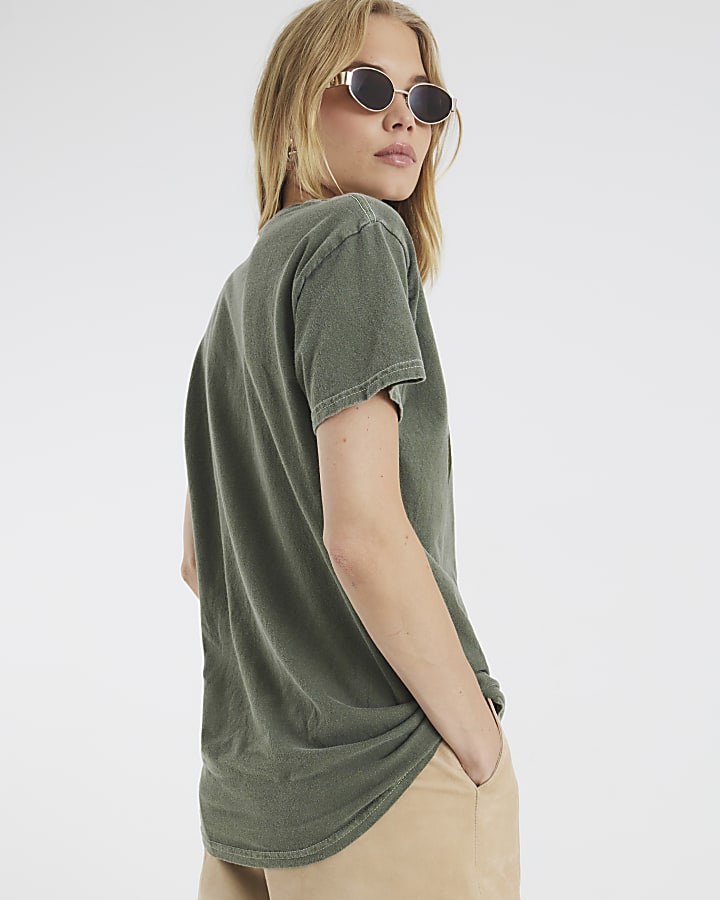 Khaki Short Sleeve Cali Fruit T-shirt