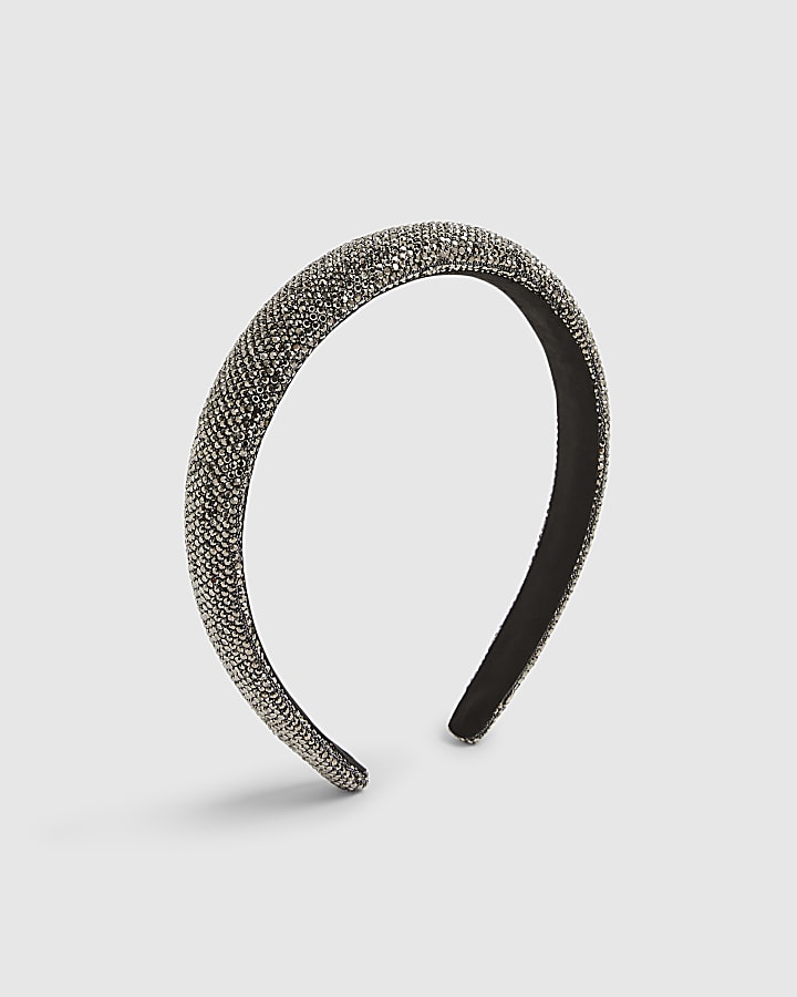 Black Rhinestone Headband