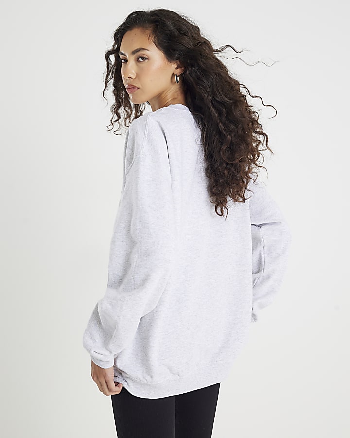 Grey Long Sleeve Je Ne Sais Quoi Sweatshirt