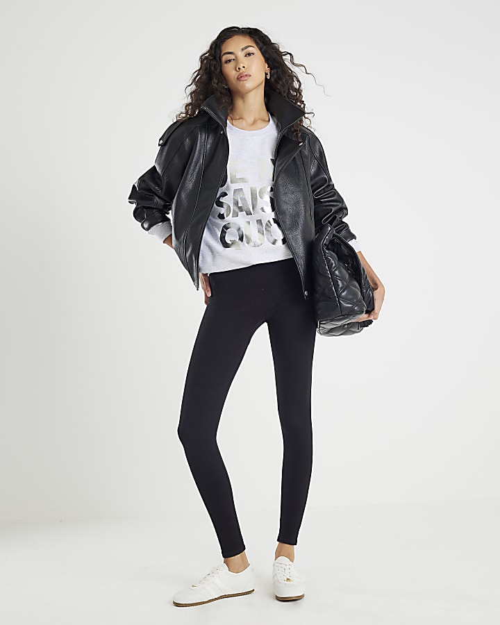 Grey Long Sleeve Je Ne Sais Quoi Sweatshirt