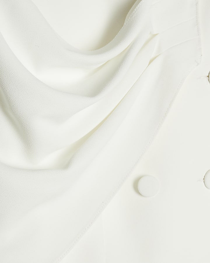White Cape Blazer