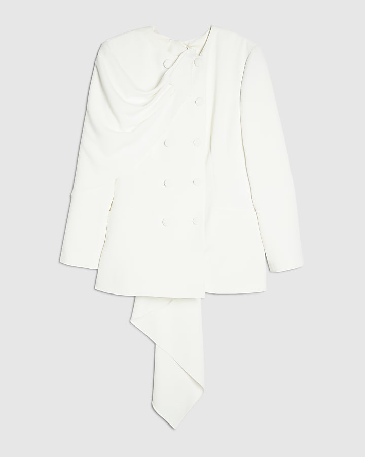 White Cape Blazer