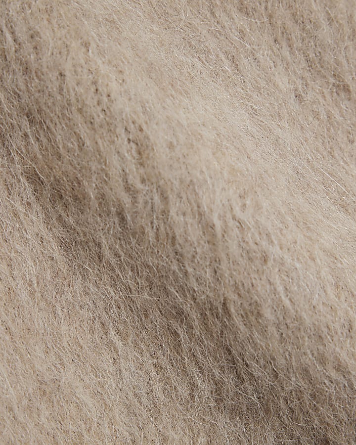 Beige Premium Alpaca blend Jumper