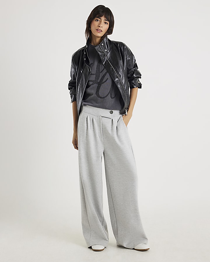 Grey Short Sleeve LA T-shirt