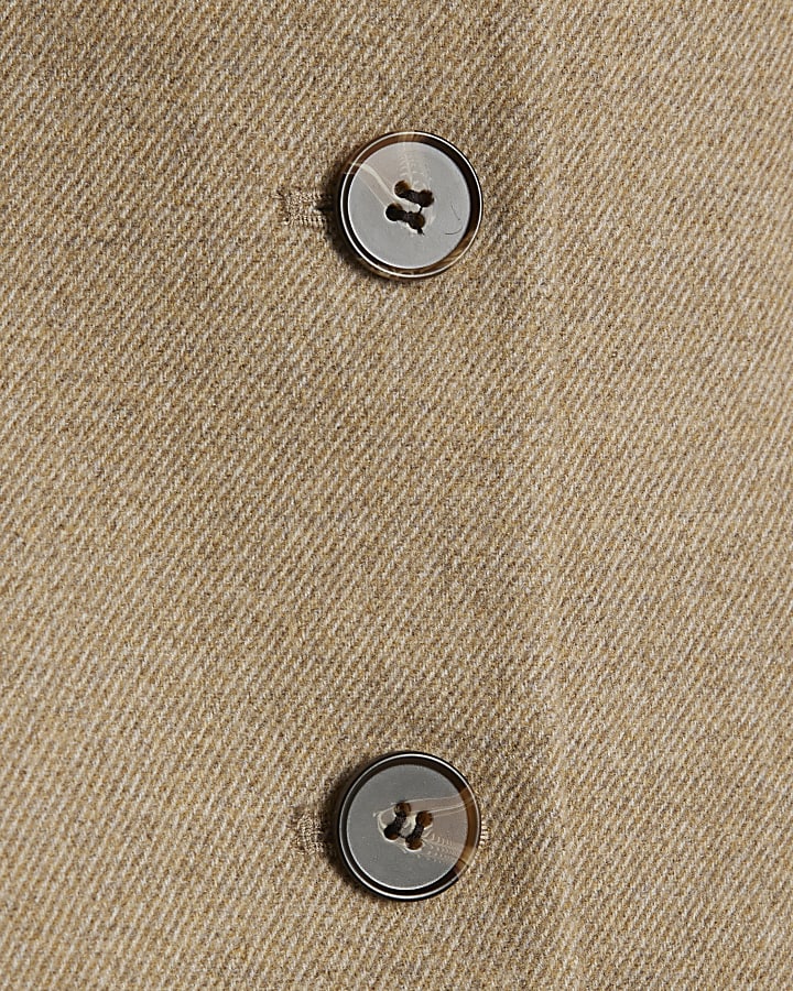 RI Studio Beige Tailored Waistcoat